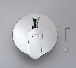 Aquatek Смеситель для душа и ванны Ника AQ1846CR хром – фотография-3