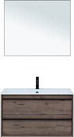 Aquanet Мебель для ванной Lino 90 подвесная дуб веллингтон