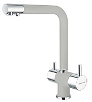 Florentina Смеситель "Арес AV" грей для кухонной мойки