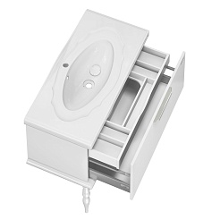  Мебель для ванной Decora 100 белый – фотография-3