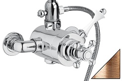 Cezares Смеситель термостатический MARGOT-D-T-02-Bi для душа – фотография-1