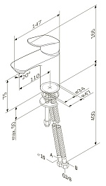 Am.Pm Смеситель для раковины Like F8093016 – фотография-9
