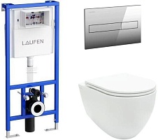 Allen Brau Унитаз с инсталляцией Reality 4.32006.20/8.9466.0.000.000.1 белый глянец