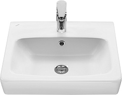 Акватон Тумба с раковиной Кантри 50 белая/дуб верона – фотография-8