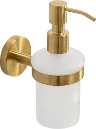 Cezares Дозатор для мыла Relax RELAX-SOIS-V-BORO брашированное золото – фотография-1
