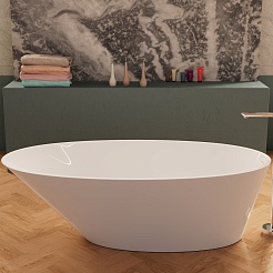 Frank Акриловая ванна 178х85 F6116 white – фотография-1