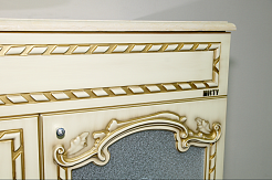 Misty Мебель для ванной Элис 120 бежевая патина – фотография-11