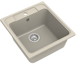 Ewigstein Мойка кухонная Elegant 50 бежевый – фотография-1