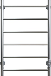 Aringa Полотенцесушитель электрический Честер 80x50 AR03014CH хром – фотография-1
