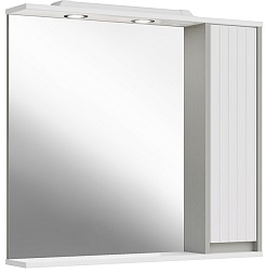 ASB-Mebel Зеркальный шкаф Мирано 85 R слоновая кость – фотография-2