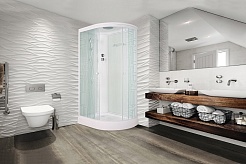 Bolu Душевая кабина BL-110n L Asimetras – фотография-2