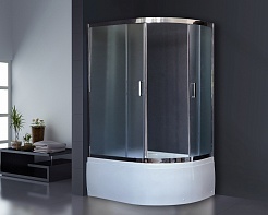 Royal Bath Душевой уголок RB 8120BK-С-CH L – фотография-3