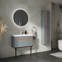 Equil Шкаф пенал Elegante 36 R/L мэйджик/дуб голиано – фотография-8