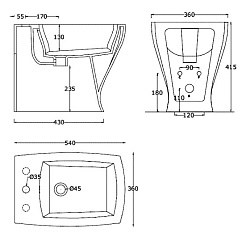 ArtCeram Биде напольное Jazz JZB002 – фотография-6