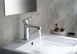 Aquatek Смеситель для раковины Оберон AQ1210CR хром – фотография-2