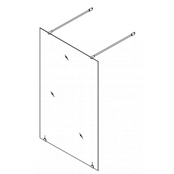 Kolpa San Душевая перегородка Terra TS/S OPEN 140 – фотография-3