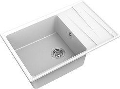 Granfest Мойка кухонная GF-LV-760L иней – фотография-1