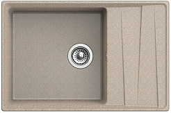 Granfest Мойка кухонная GF-LV-760L песочный – фотография-2