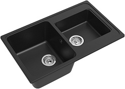 Ewigstein Мойка кухонная Elegant 80D антрацит – фотография-1