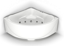 Bas Акриловая ванна Модена 150x150 с гидромассажем – фотография-2