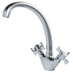 Mixline Смеситель для кухни 1/2 ML30-031 "Classic" хром – фотография-1