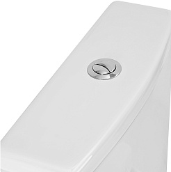 Azario Унитаз-компакт Vise AZ-1343BT безободковый с бачком с сиденьем микролифт белый – фотография-11