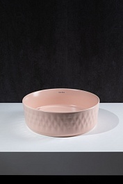 Allen Brau Мебельная накладная раковина Fantasy Romb 36 4.11033.SM розовый – фотография-4