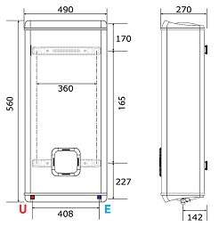 Ariston Водонагреватель накопительный ABS VLS QH 30 – фотография-7