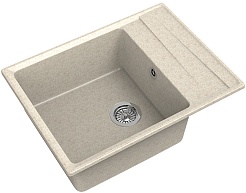 Granfest Мойка кухонная GF-LV-660L бежевый – фотография-1