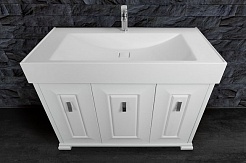 Водолей Тумба с раковиной "Риккардо 60" белая – фотография-5