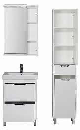 Aquanet Мебель для ванной "Гретта 60" 2 ящика  (177034) – фотография-6