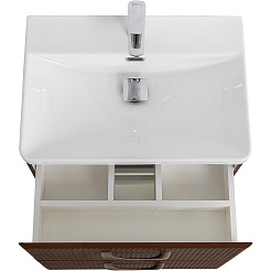 BelBagno Тумба с раковиной Due 50 подвесная Noce – фотография-6