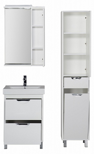 Aquanet Мебель для ванной "Гретта 60" 2 ящика  (177034) – фотография-6