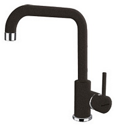 Florentina Смеситель "Дельта AV" черный для кухонной мойки – фотография-1