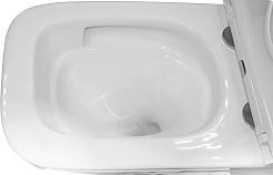 Azario Унитаз подвесной Teramo AZ-0052-UQ3 безободковый белый – фотография-9