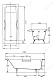 Jacob Delafon Ванна чугунная Parallel 170х70 E2948 – картинка-6