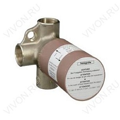 Hansgrohe Переключающий вентиль Trio Stop 15981180 скрытая часть – фотография-1