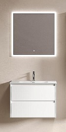 Sancos Мебель для ванной Libra 70 белый глянец – фотография-1