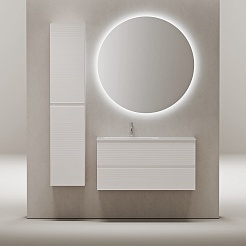 Sancos Мебель для ванной Folk 100 L bianco – фотография-3