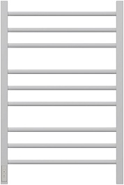 Point Полотенцесушитель электрический Веста П9 500x800 PN70758W белый – фотография-1