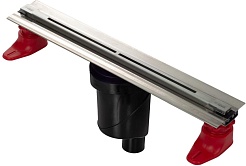 BERGES Wasserhaus Душевой лоток Super Line 650 090081 хром матовый – фотография-1