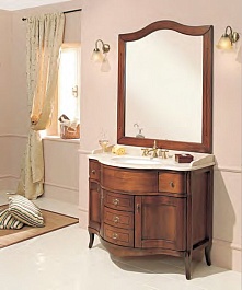 Cezares Тумба с раковиной RUBINO Noce, Travertino – фотография-3