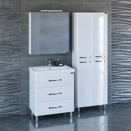 СанТа Пенал для ванной Виктория 60 NEW – фотография-2