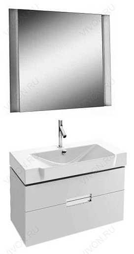 Jacob Delafon Мебель для ванной Reve 80 белая – фотография-8