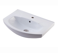 Mixline Тумба с раковиной Боско 55 венге/белая – фотография-6