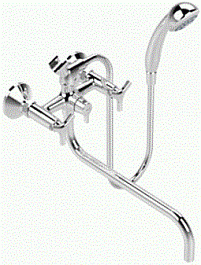 Vidima Смеситель для ванны и душа Trinity BA262AA – фотография-1
