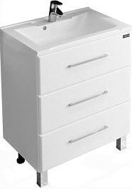 СанТа Тумба с раковиной Омега 65 напольная – фотография-1