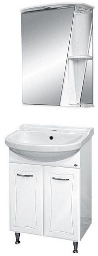 Misty Мебель для ванной Классик Бриз 55 L прямая – фото-1