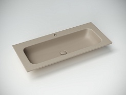 Ceramicanova Мебельная раковина Grace 101 CN7013MC капучино матовый – фотография-3