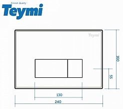 Teymi Унитаз подвесной Lina Pro T40106 с инсталляцией Aina T70011 кнопка Helmi T70204 – фотография-11